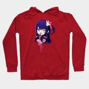 Ai Hoshino Oshi No Ko Anime Chibi Hoodie